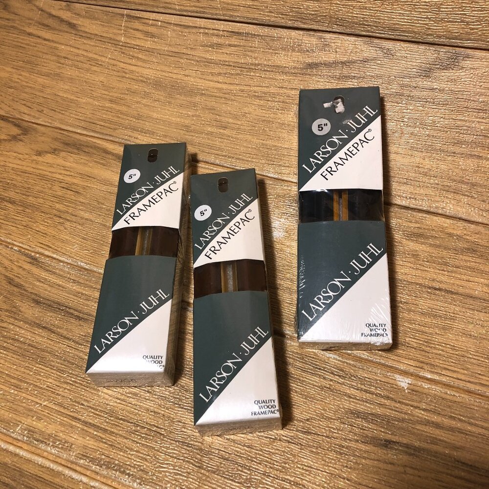 Larson Juhl DIY frames - set of 3 New-in-Box  5" frames